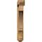 Ekena Millwork Balboa Arts and Crafts Rough Sawn Bracket w/ Offset Brace, Western Red Cedar, 6"W x 34"D x 38"H BKT0604X34X38BOA03RWR - alternate 2